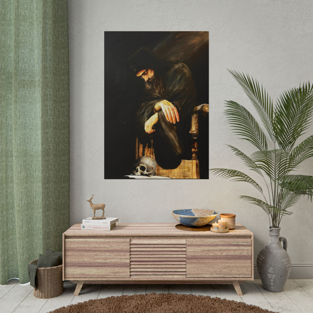 Man's Memento Medieval Fantasy Fine Art Print