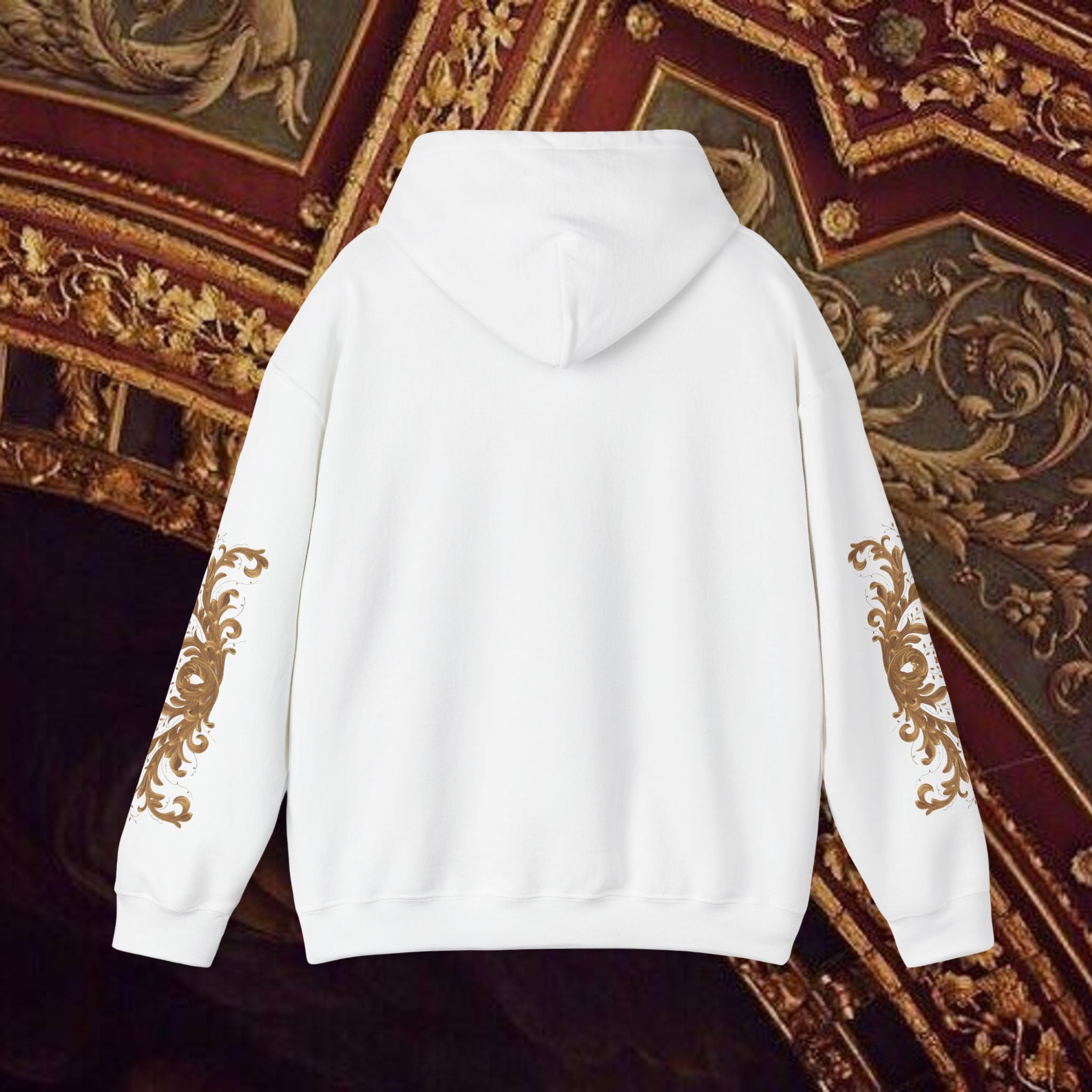 Medusa's Gaze Classical Mythology Inspired Unisex Heavy Blend Hooded Graphic Sweatshirt