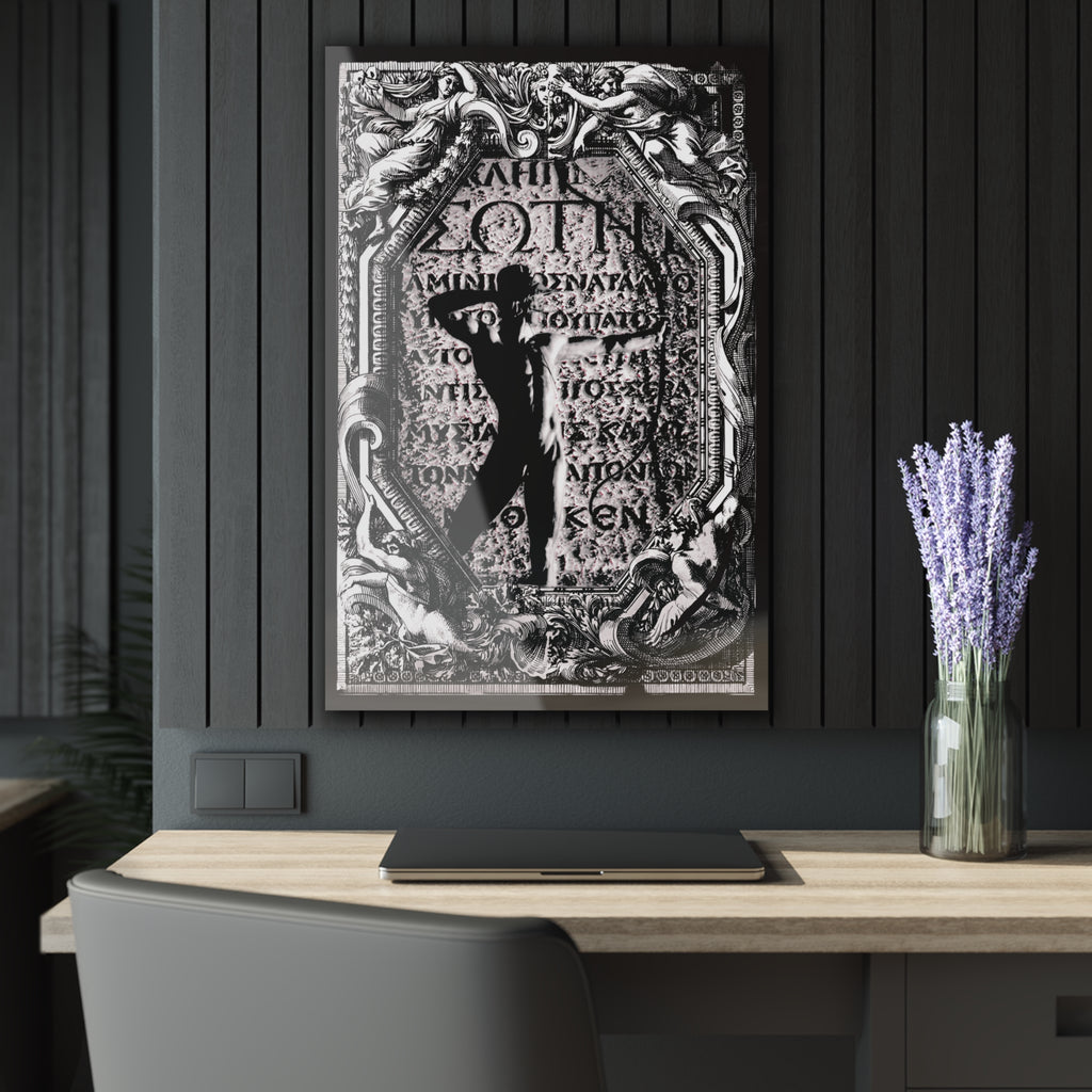 The Warrior's Might Acrylic Prints (French Cleat Hanging)