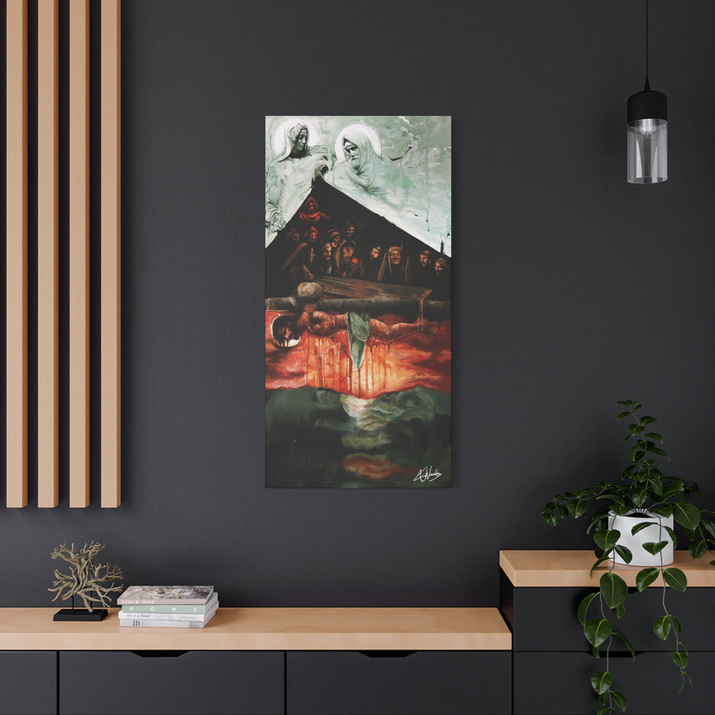 Divine Justice Medieval Fantasy Canvas