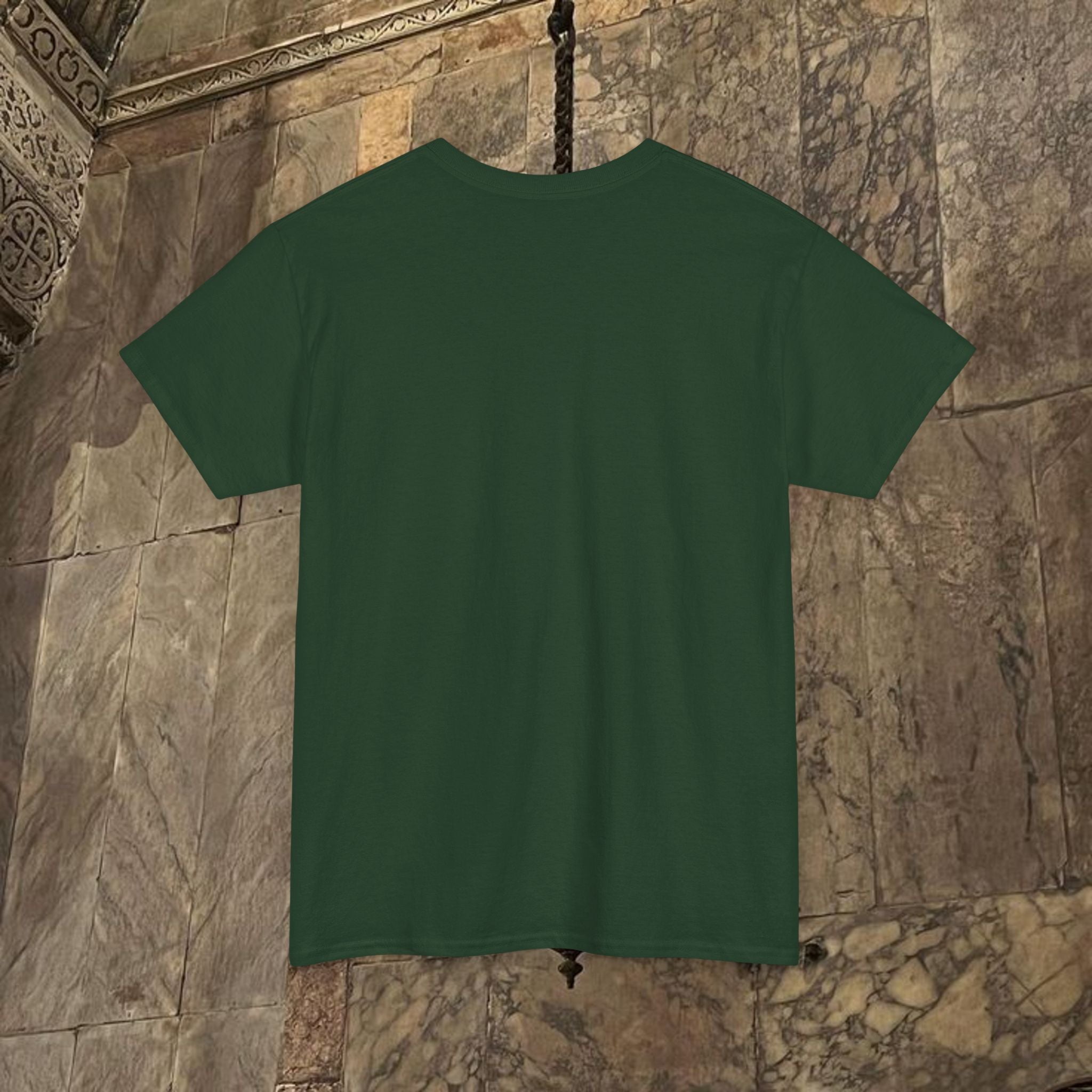 Byzantine Manuscript Art T-Shirt - Mother and Child Design