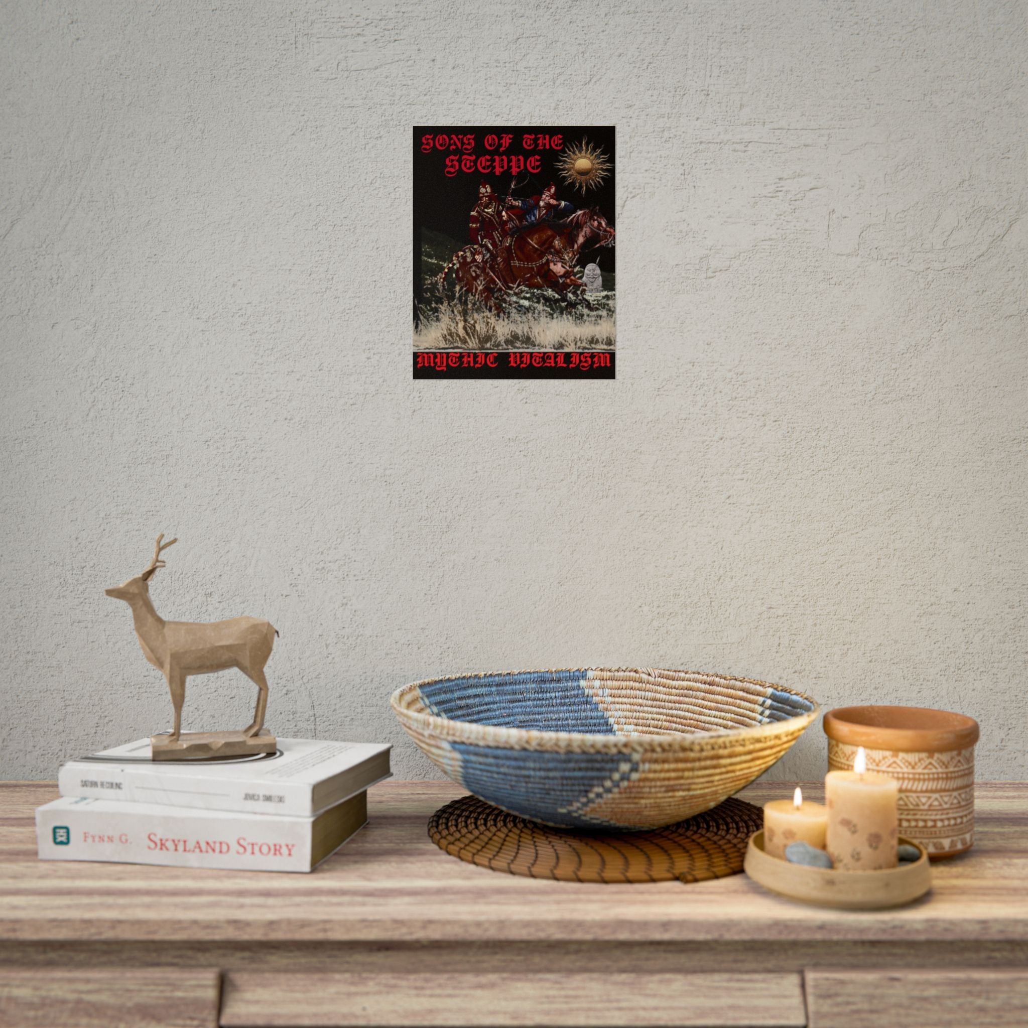 Sons of the Steppe Early Medieval Ancient Rolled Posters