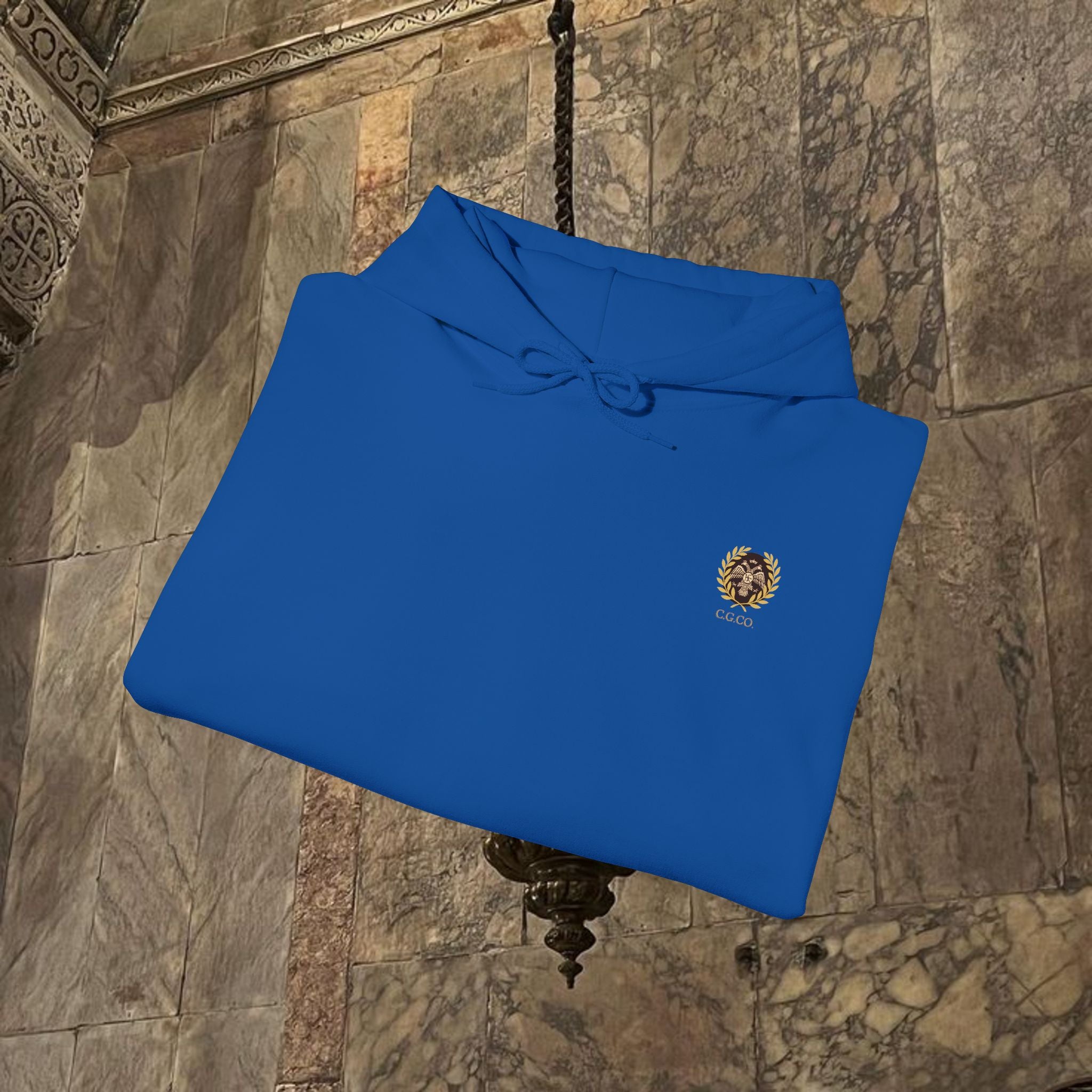 The Last Great Emperor Byzantine Inspired Graphic Hoodie Back Version