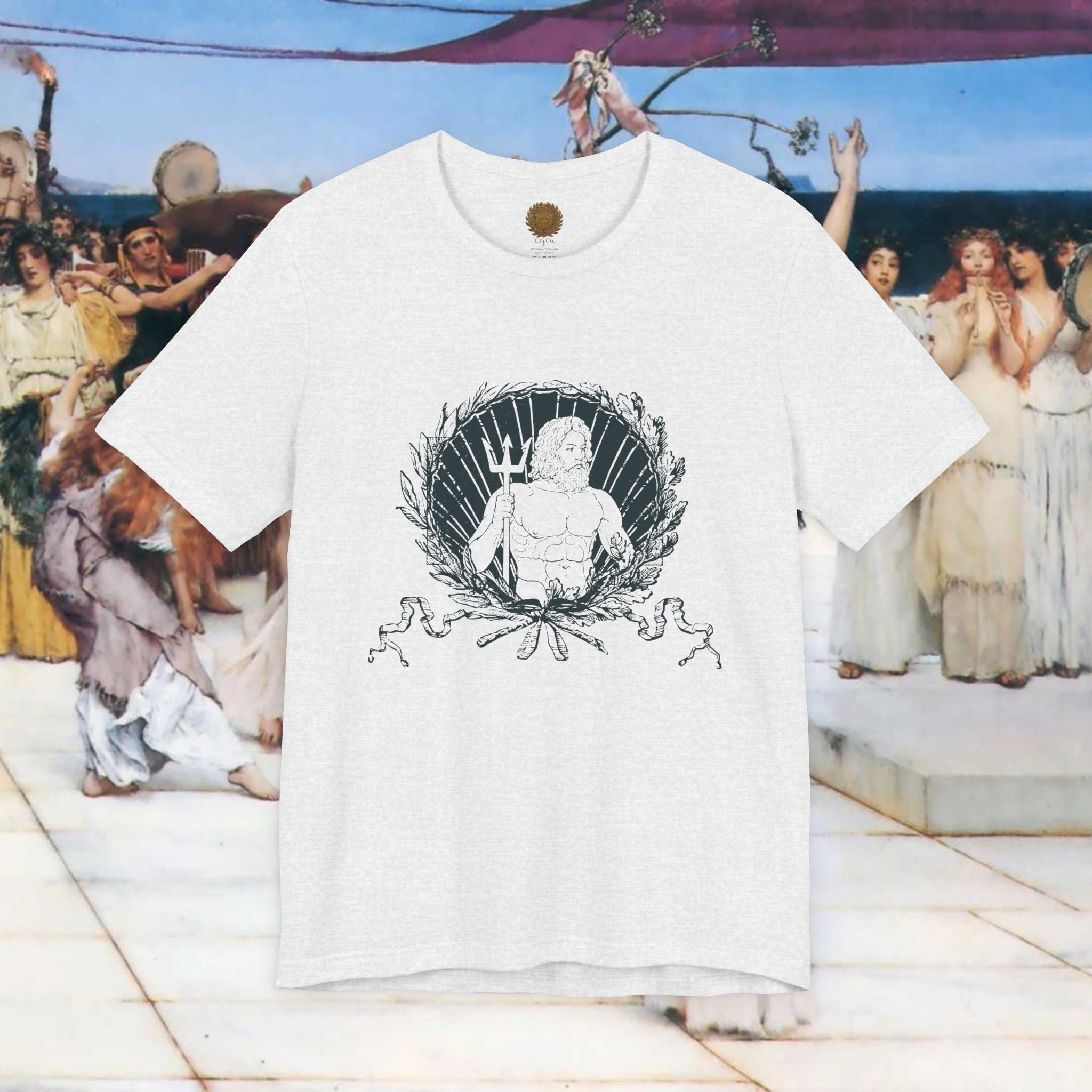 Neptune's Domain Graphic T Shirt – Roman God of the Sea   Mythology