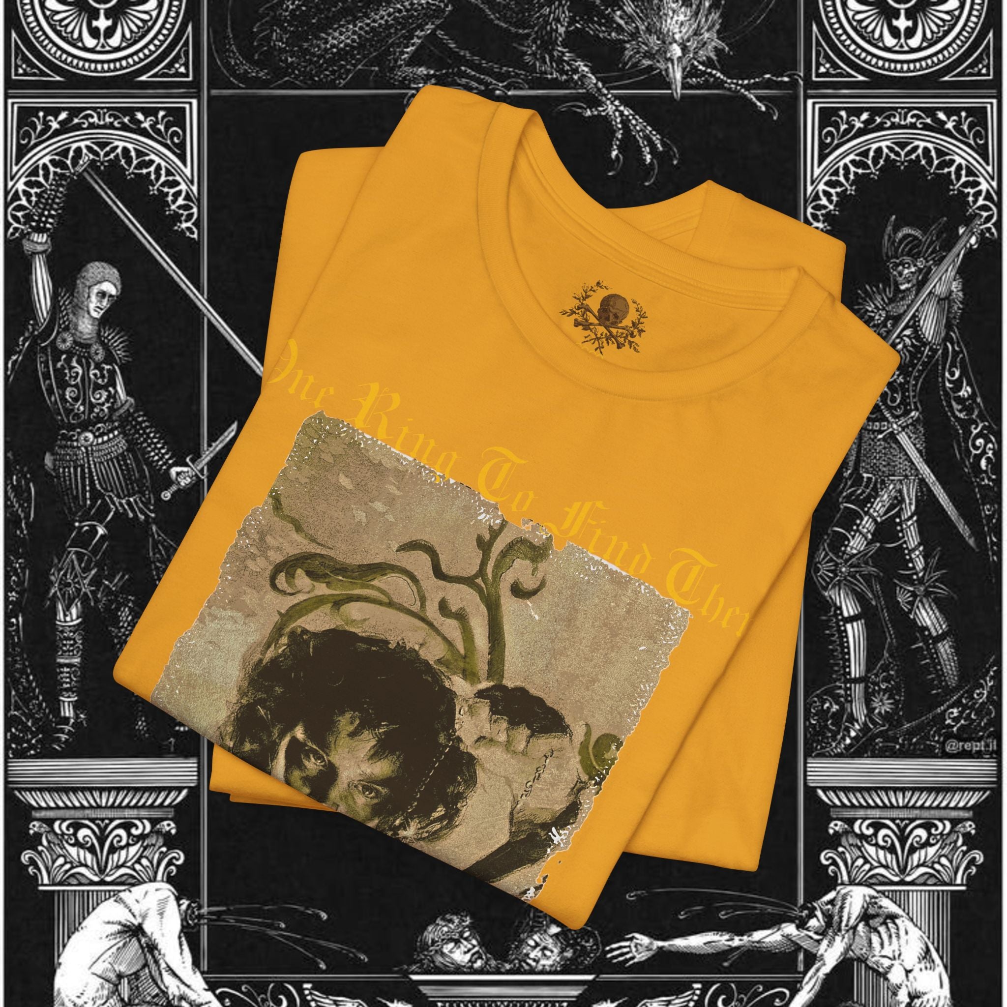 The Last Temptation Medieval Fantasy Graphic Shirt
