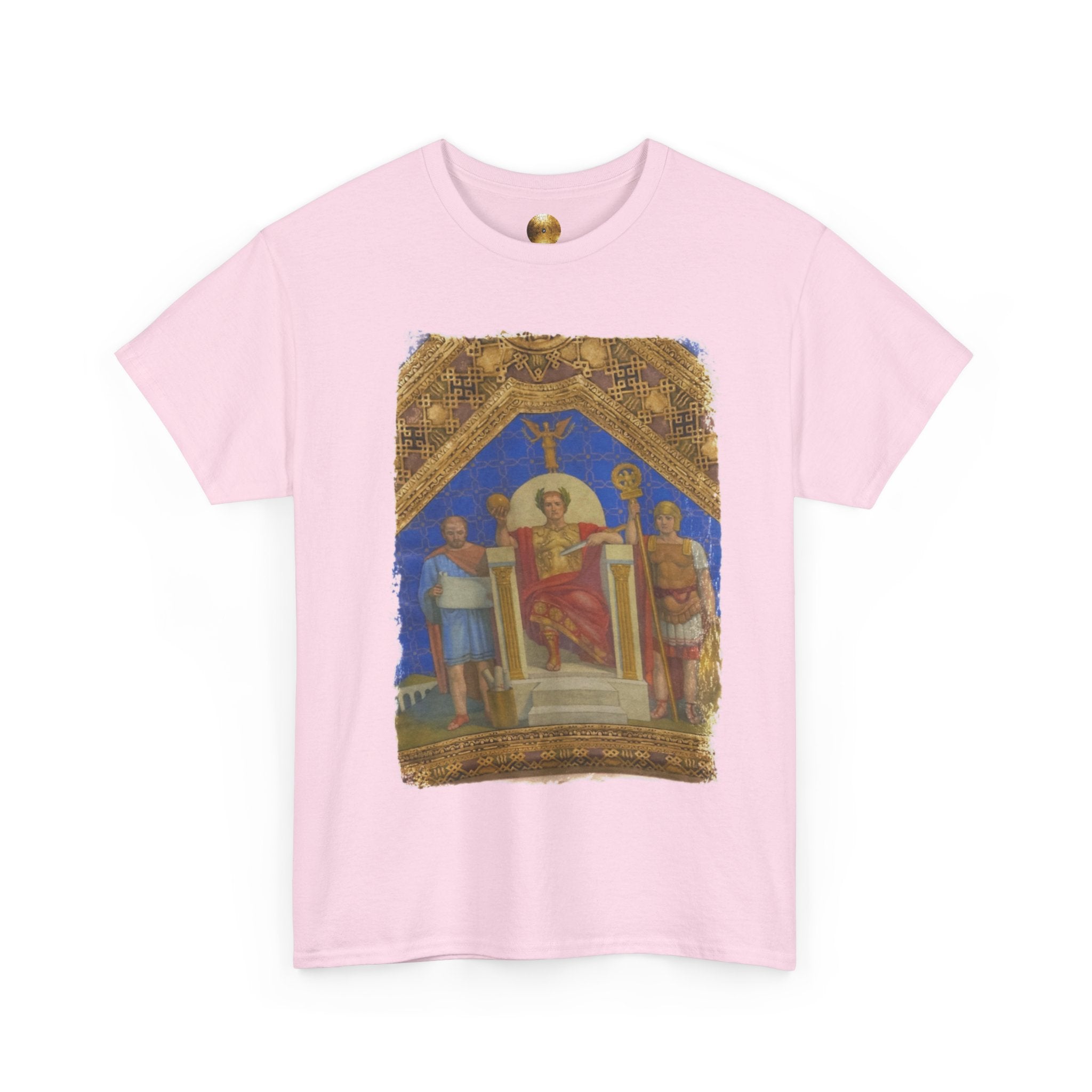 Imperial Throne Art Graphic T-Shirt- Eternal Ruler Design | Constantine Graphics