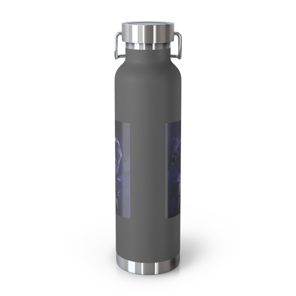 Neptune waterbottle Stylish Insulated Water Bottle for Outdoor Adventures, Motivational Fitness Water Bottle, Copper Vacuum Flask for Gym, Travel and Beach