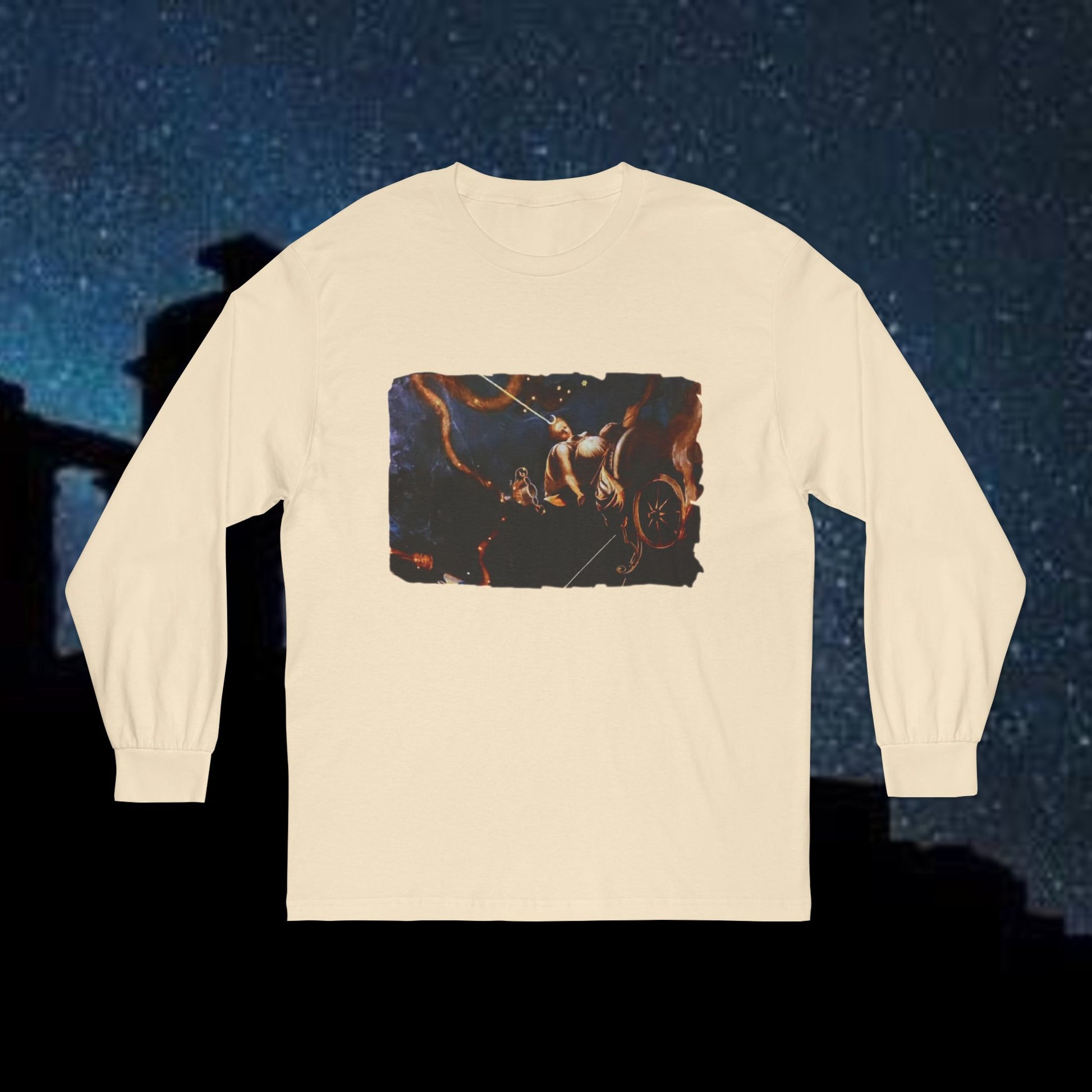Goddess of the Cosmos Graphic Long Sleeve T-Shirt