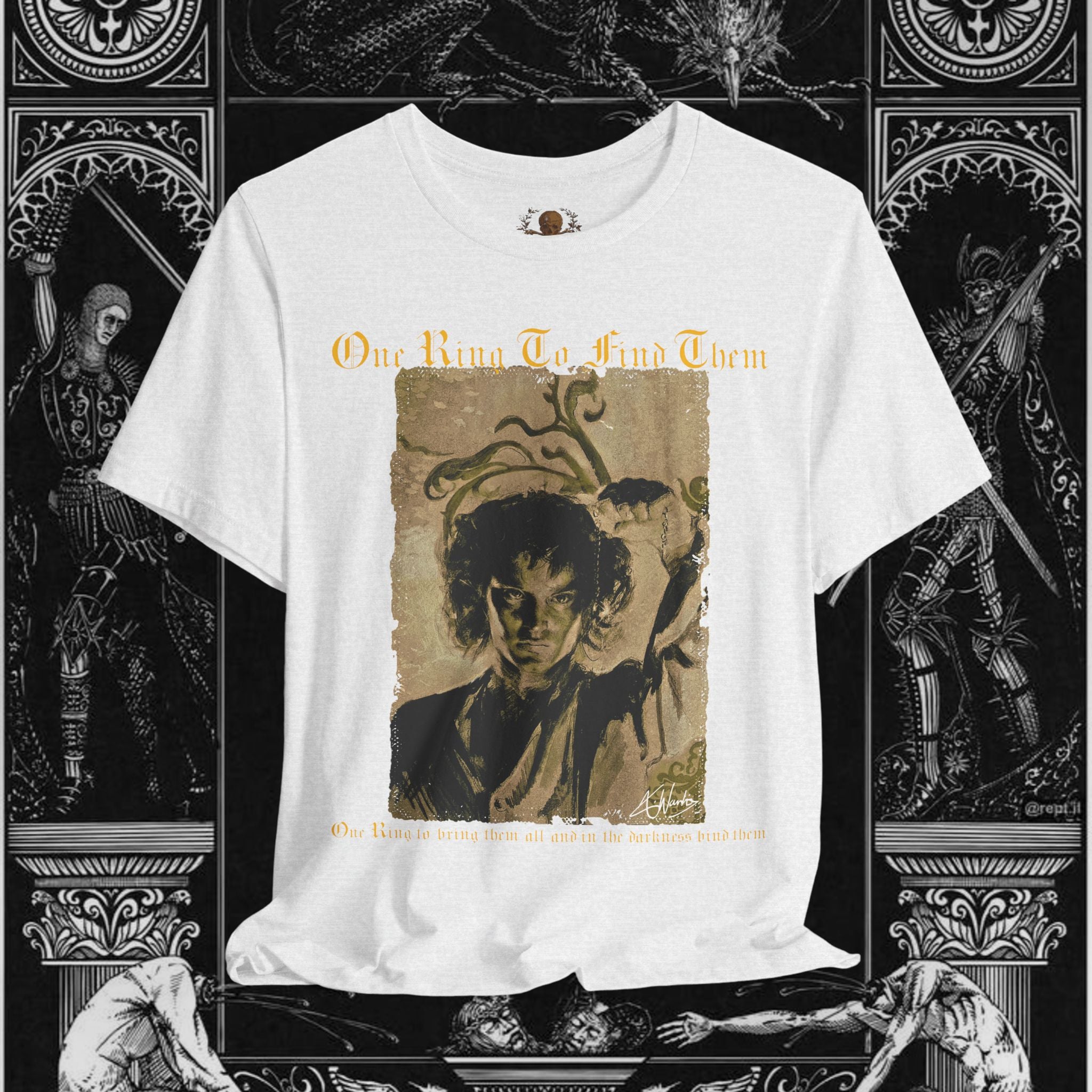 The Last Temptation Medieval Fantasy Graphic Shirt