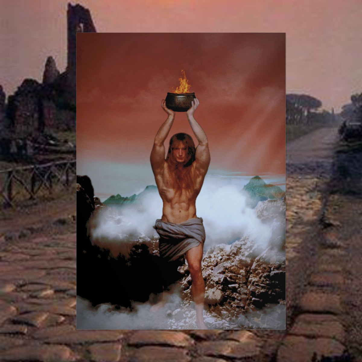 The Flame of Prometheus Classical Mythology Inspired Prints