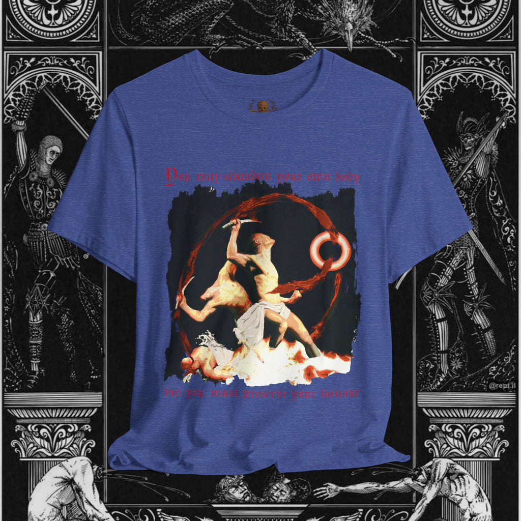 The Samurai's Vengeance Medieval Fantasy Graphic Shirt