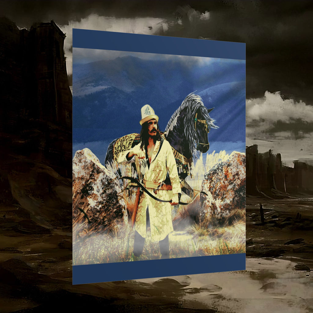 The Golden Nomad Medieval Fantasy Inspired Fine Art Print