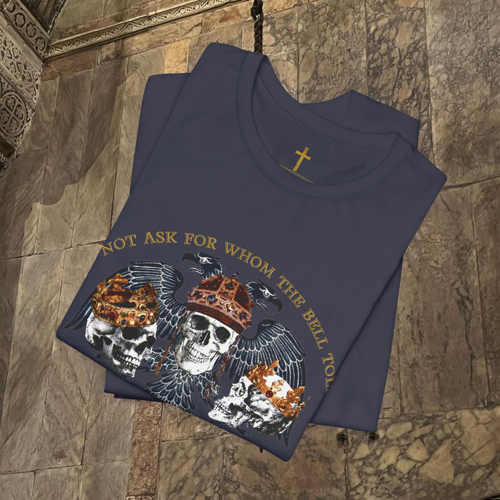 The Kings Fate Byzantine Inspired Cotton Graphic T-shirt