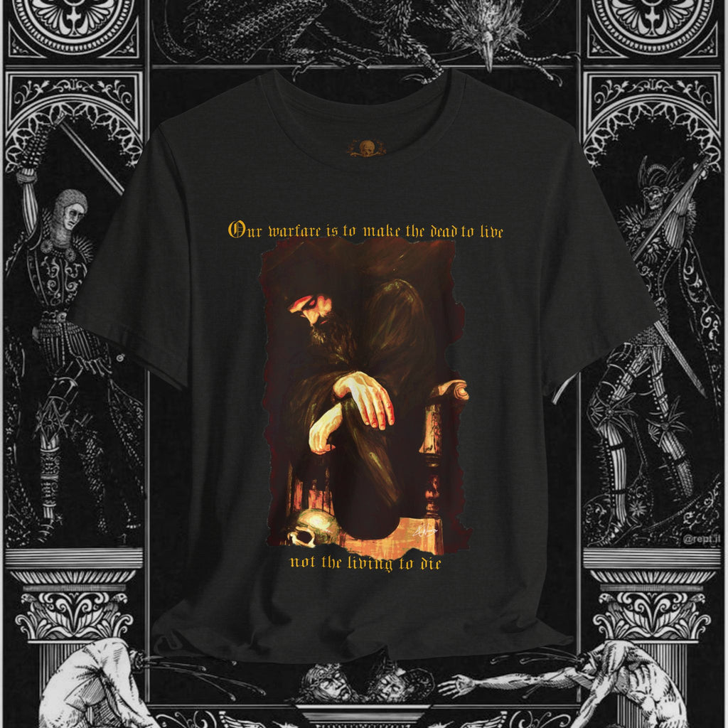 Man's Memento Medieval Fantasy Graphic T Shirt
