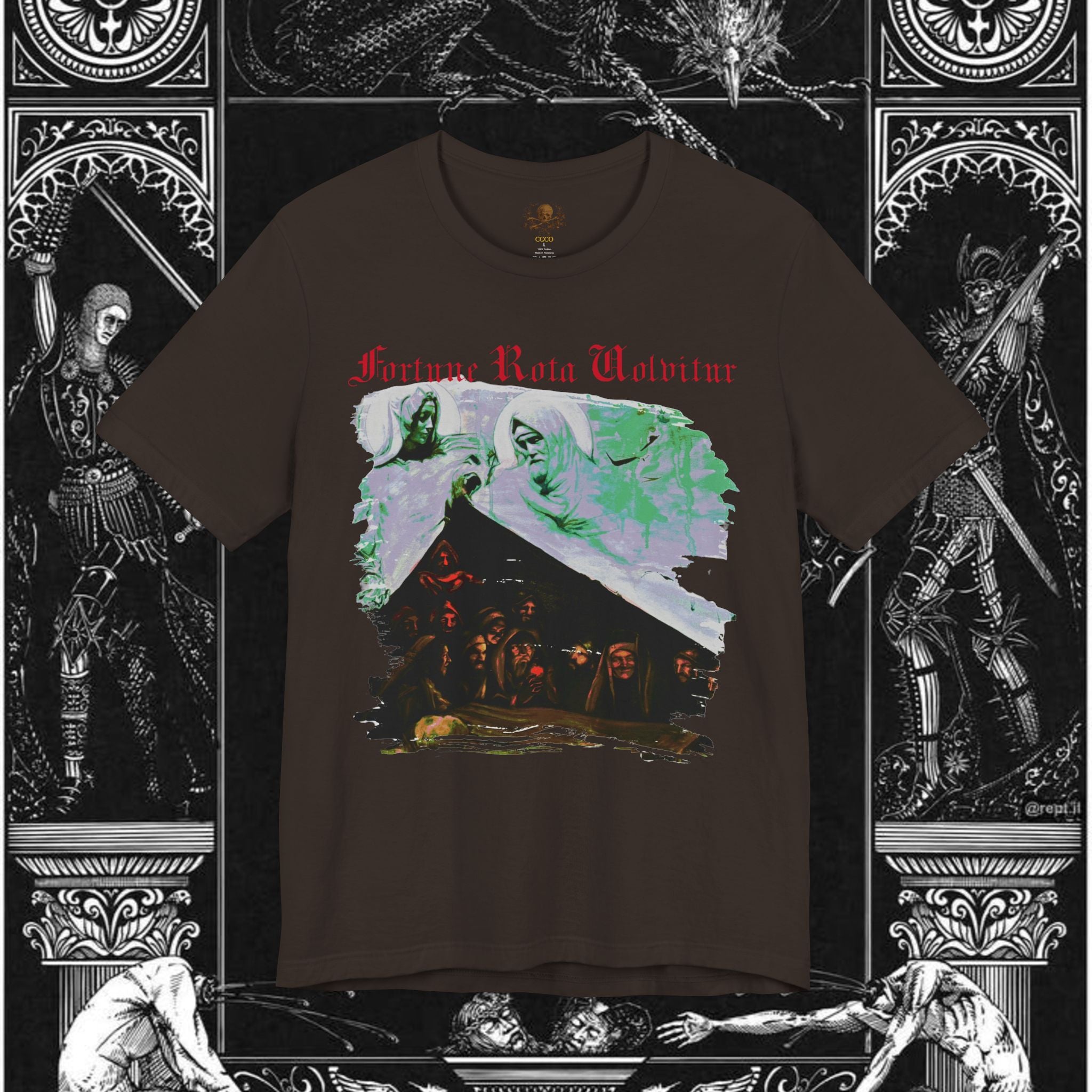 Divine Justice Medieval Fantasy Graphic T-Shirt