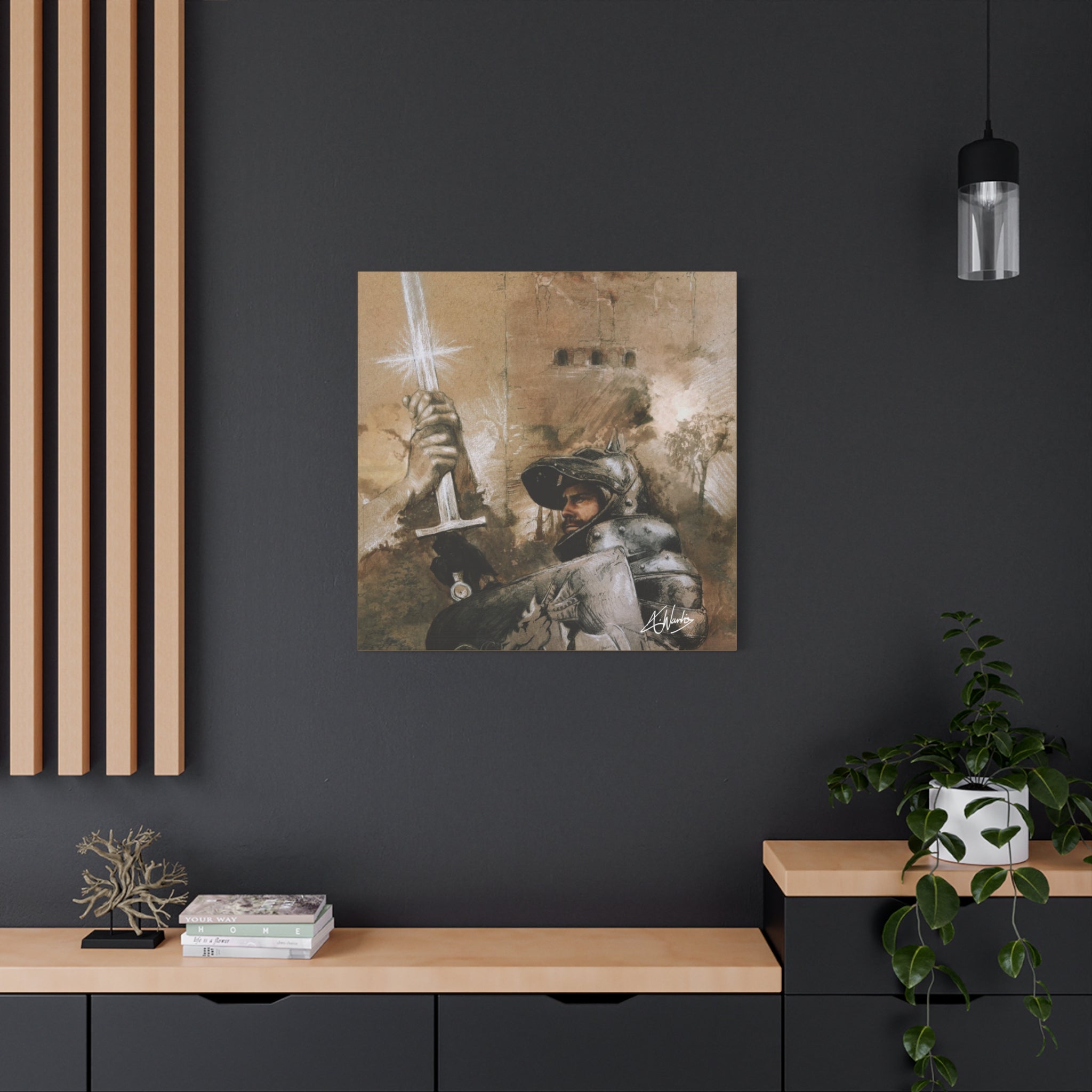 The King's Destiny Medieval Fantasy Canvas