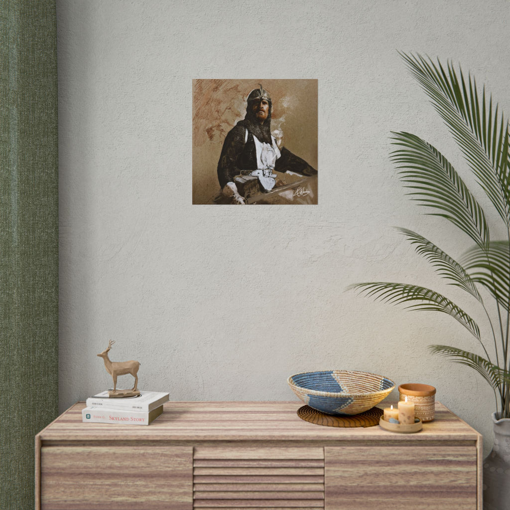 The Knight's Rest Medieval Fantasy Print