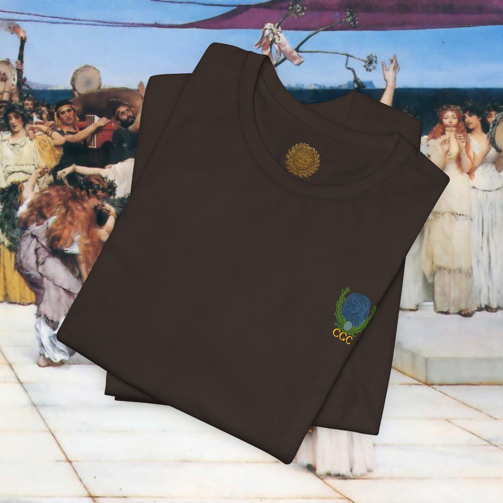 Hera's Wondering Greek Goddess Ornate Diadem T-Shirt