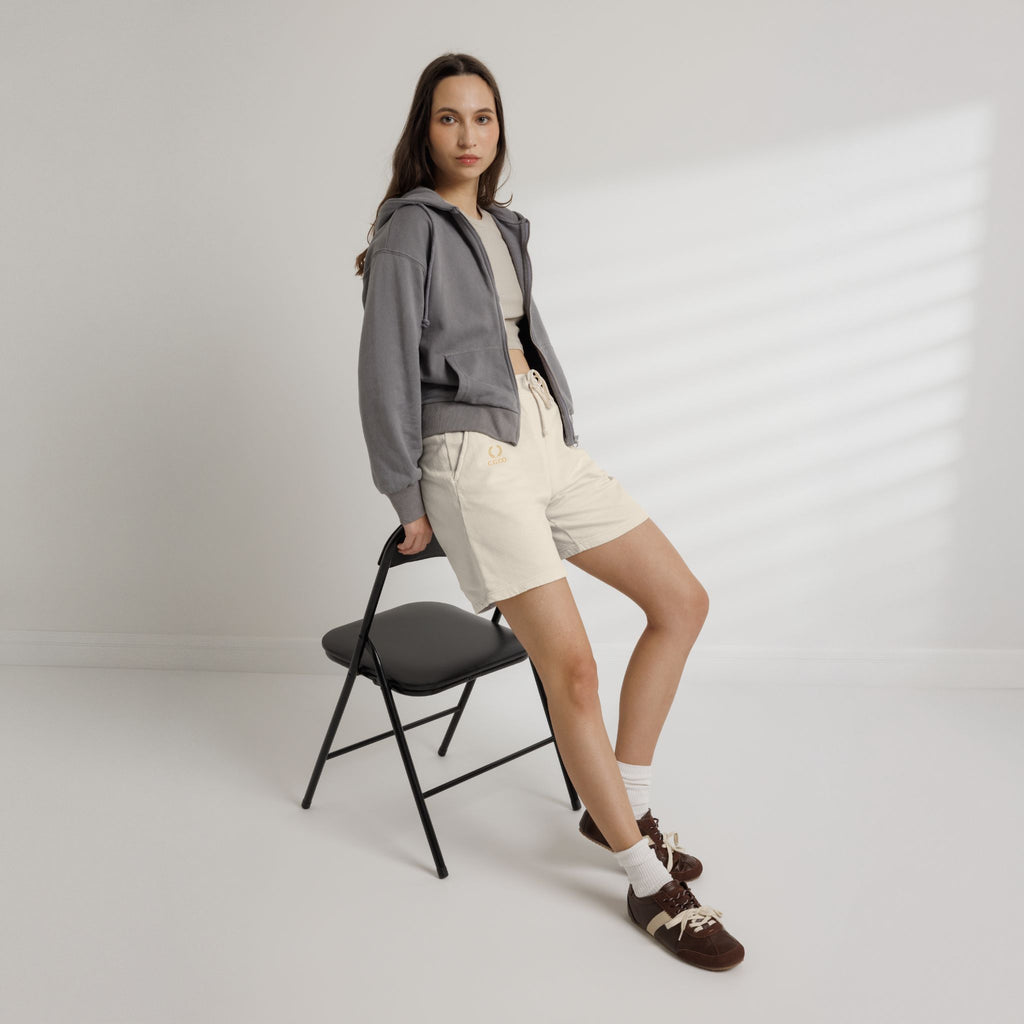 Mediterranean Coast Cotton Shorts
