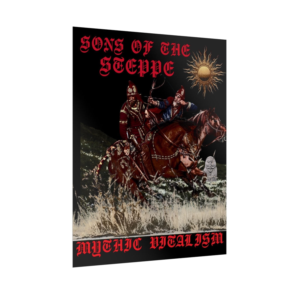 Sons of the Steppe Early Medieval Ancient Rolled Posters