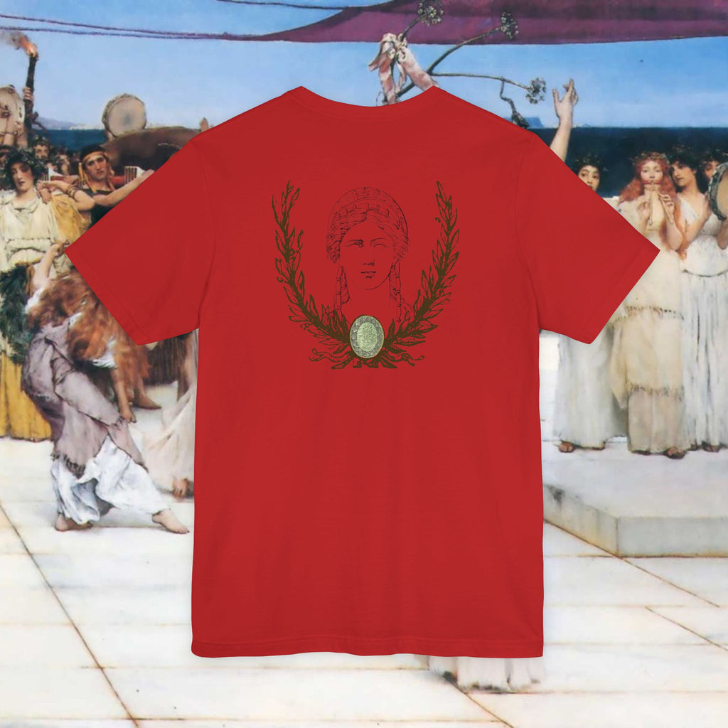 Hera's Wondering Greek Goddess Ornate Diadem T-Shirt