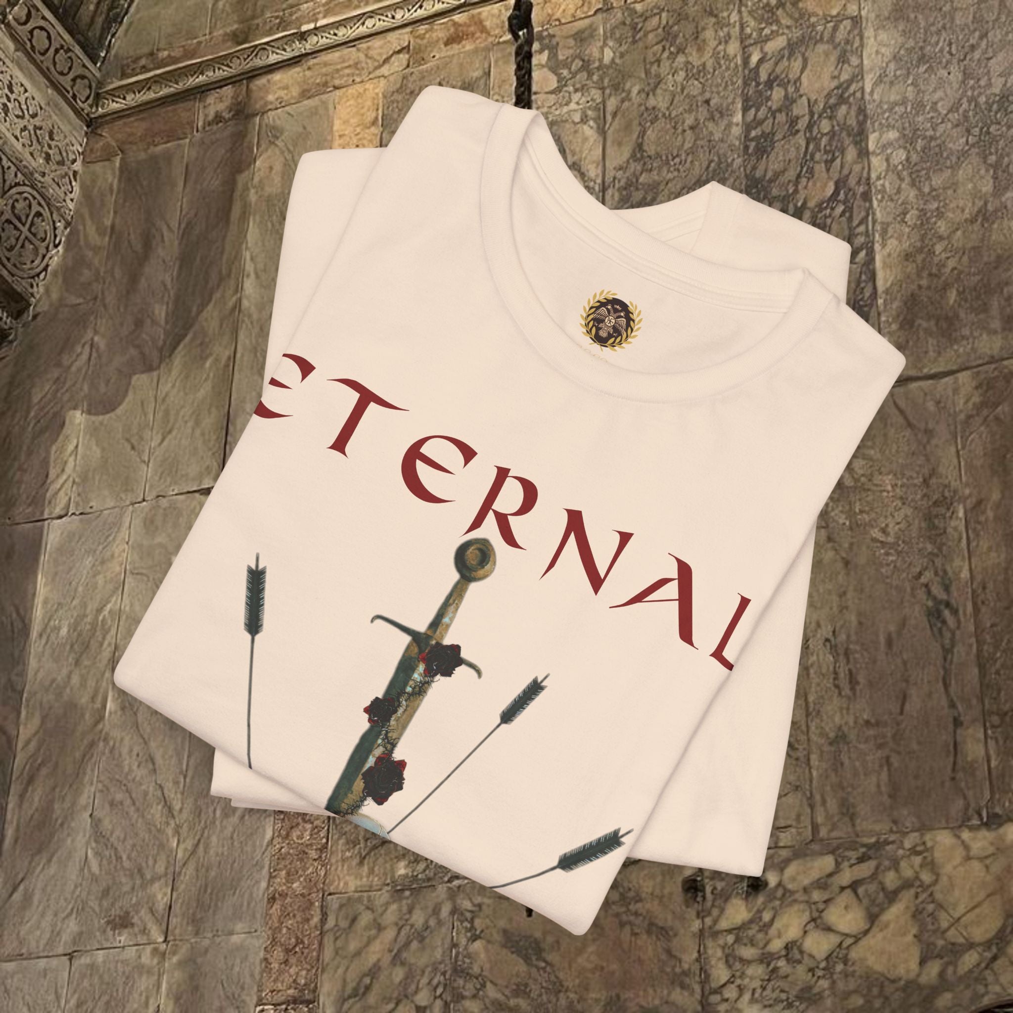 Eternal Glory of the Last Battle Cotton Graphic T-Shirt