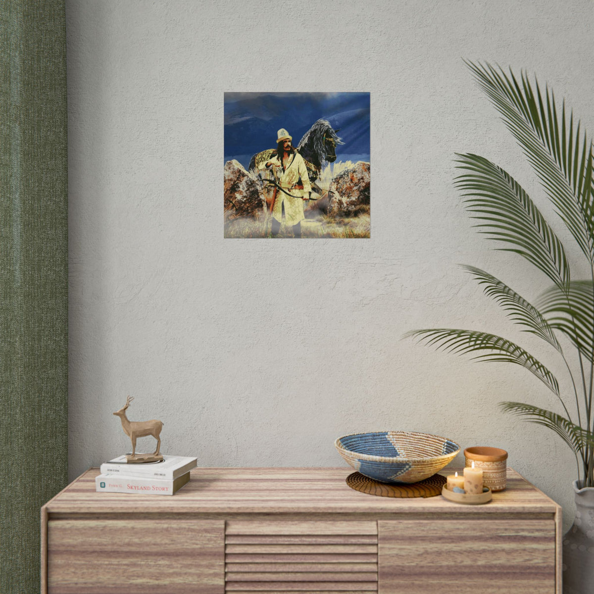 The Golden Nomad Medieval Fantasy Inspired Fine Art Print