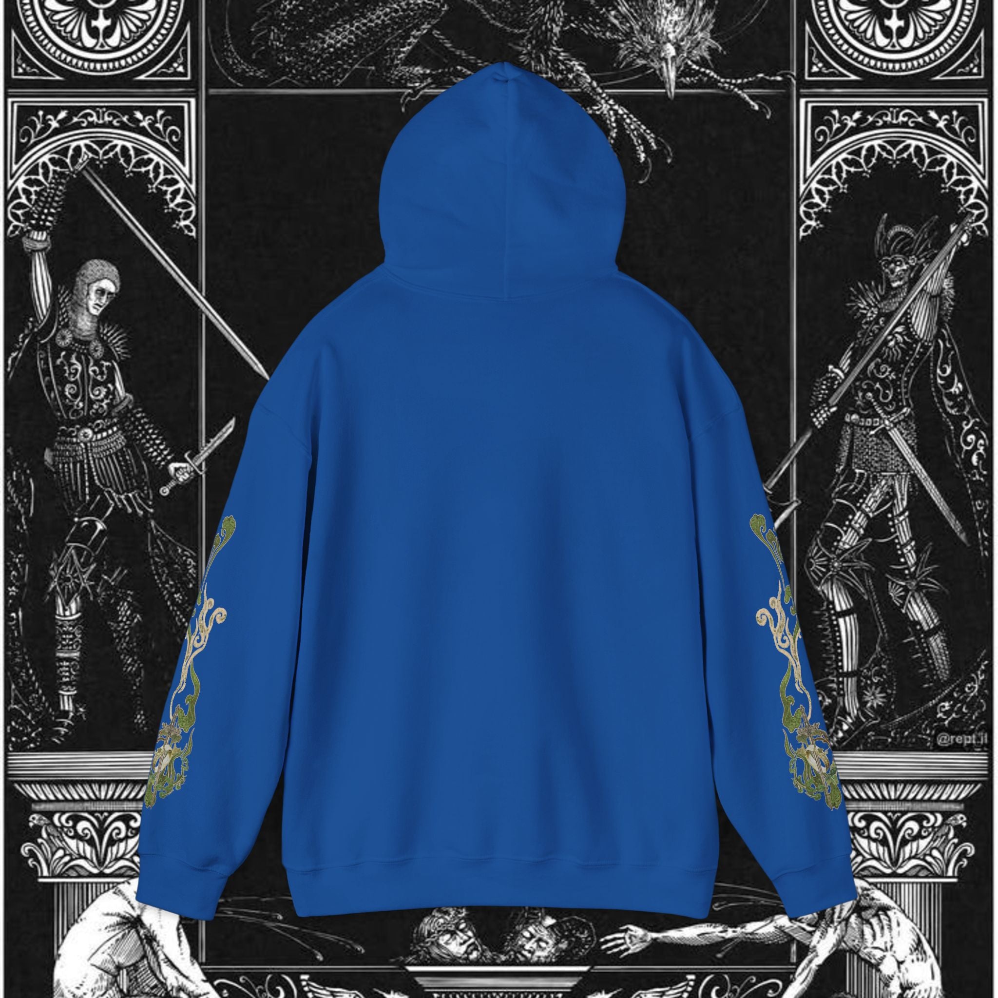 The Last Temptation Medieval Fantasy Graphic Hoodie