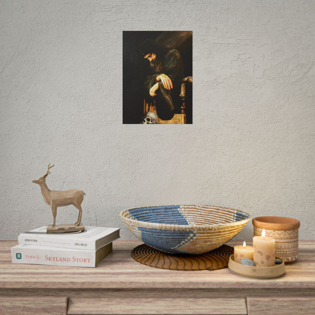 Man's Memento Medieval Fantasy Fine Art Print