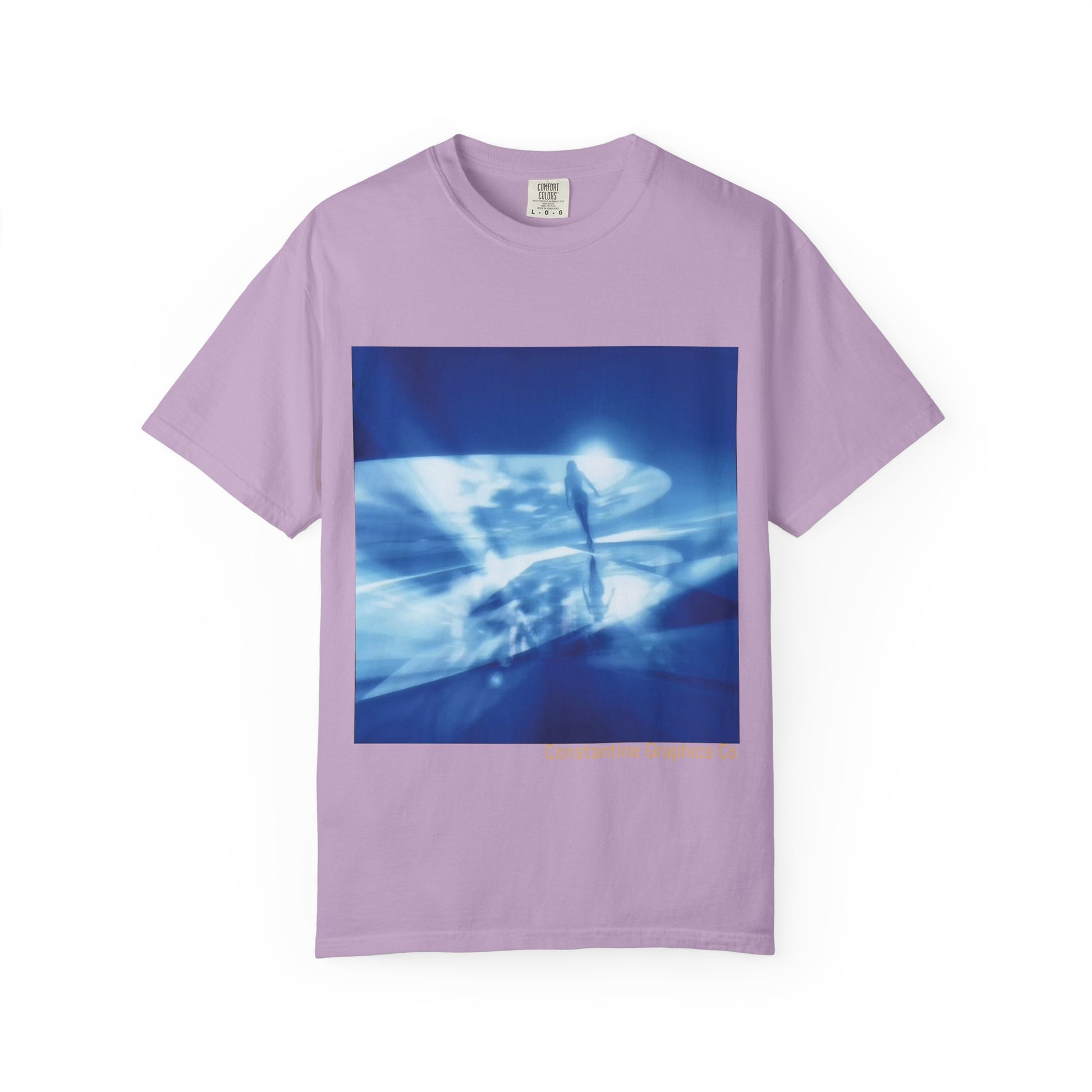 The Blue Portal Cyber Y2k Graphic T Shirt