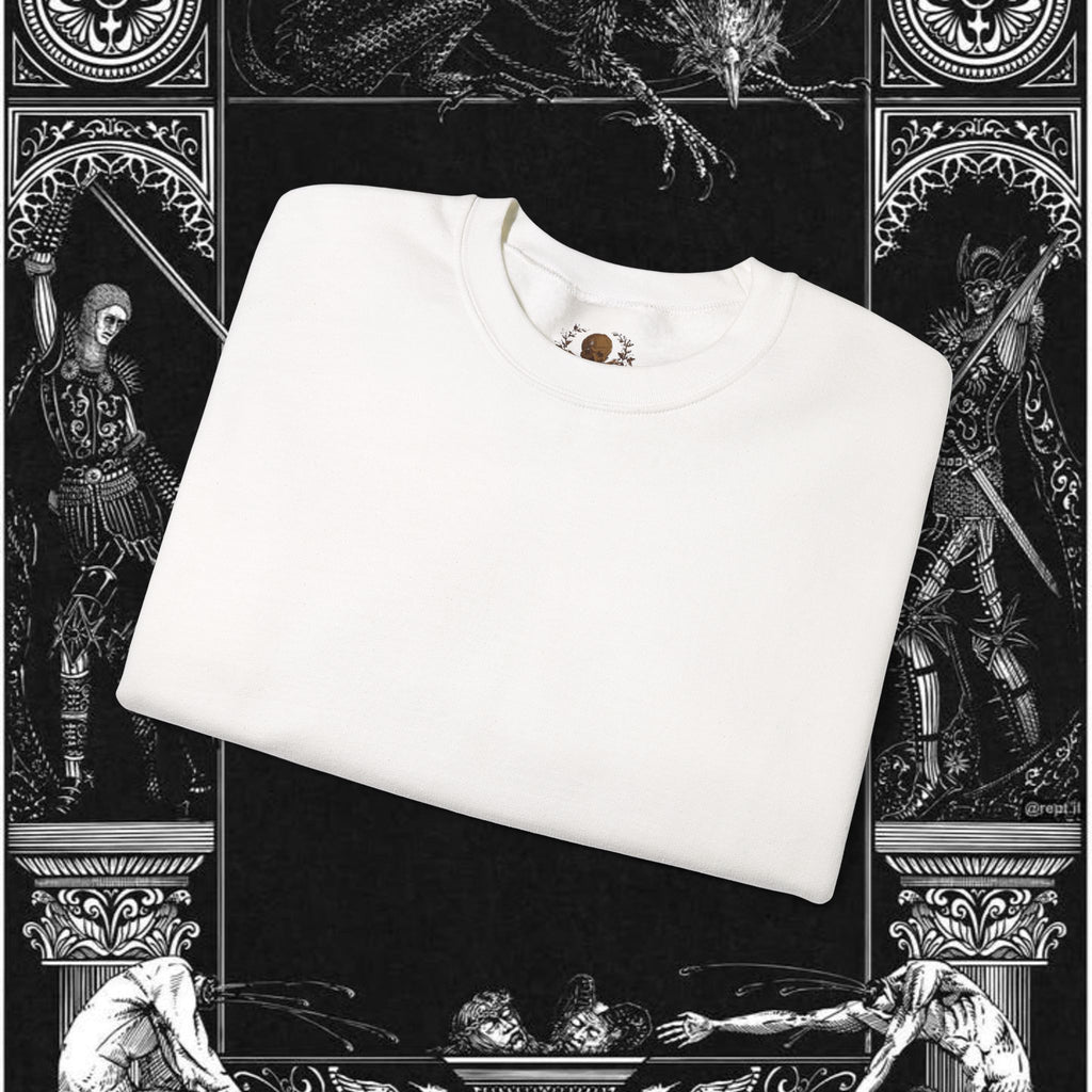 The Circle of Life Medieval Fantasy Inspired Graphic Sweatshirt