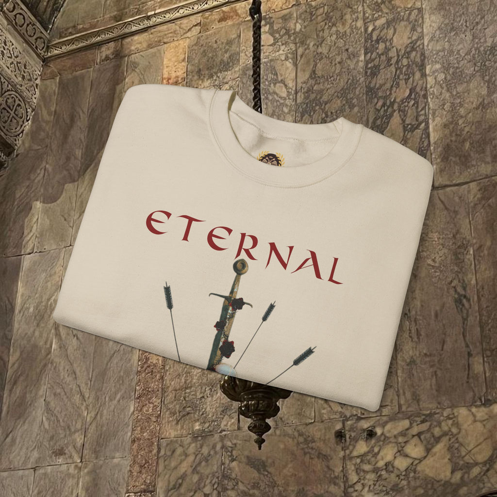 Eternal Glory of the Last Battle Crewneck Graphic Sweatshirt
