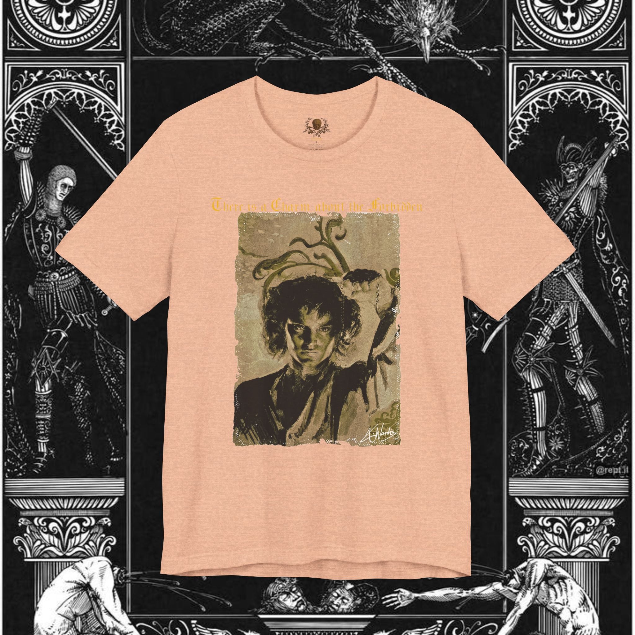The Last Temptation Medieval Fantasy Graphic Shirt