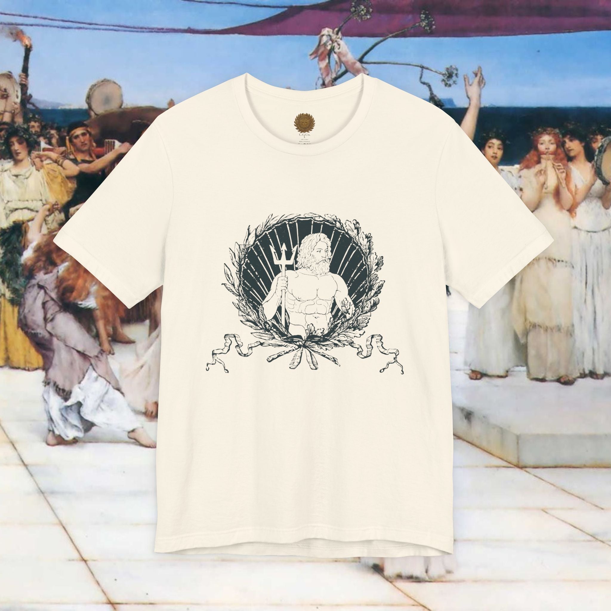 Neptune's Domain Graphic T Shirt – Roman God of the Sea   Mythology
