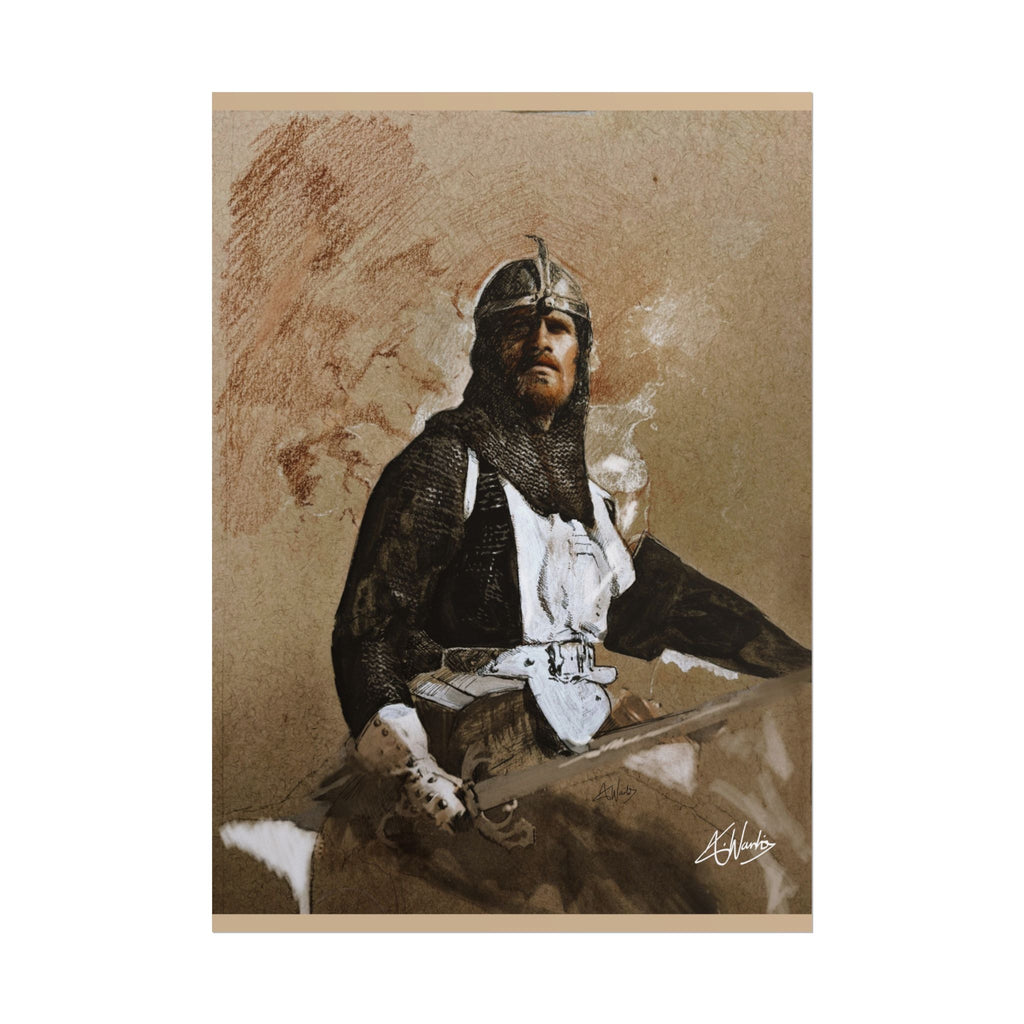The Knight's Rest Medieval Fantasy Print