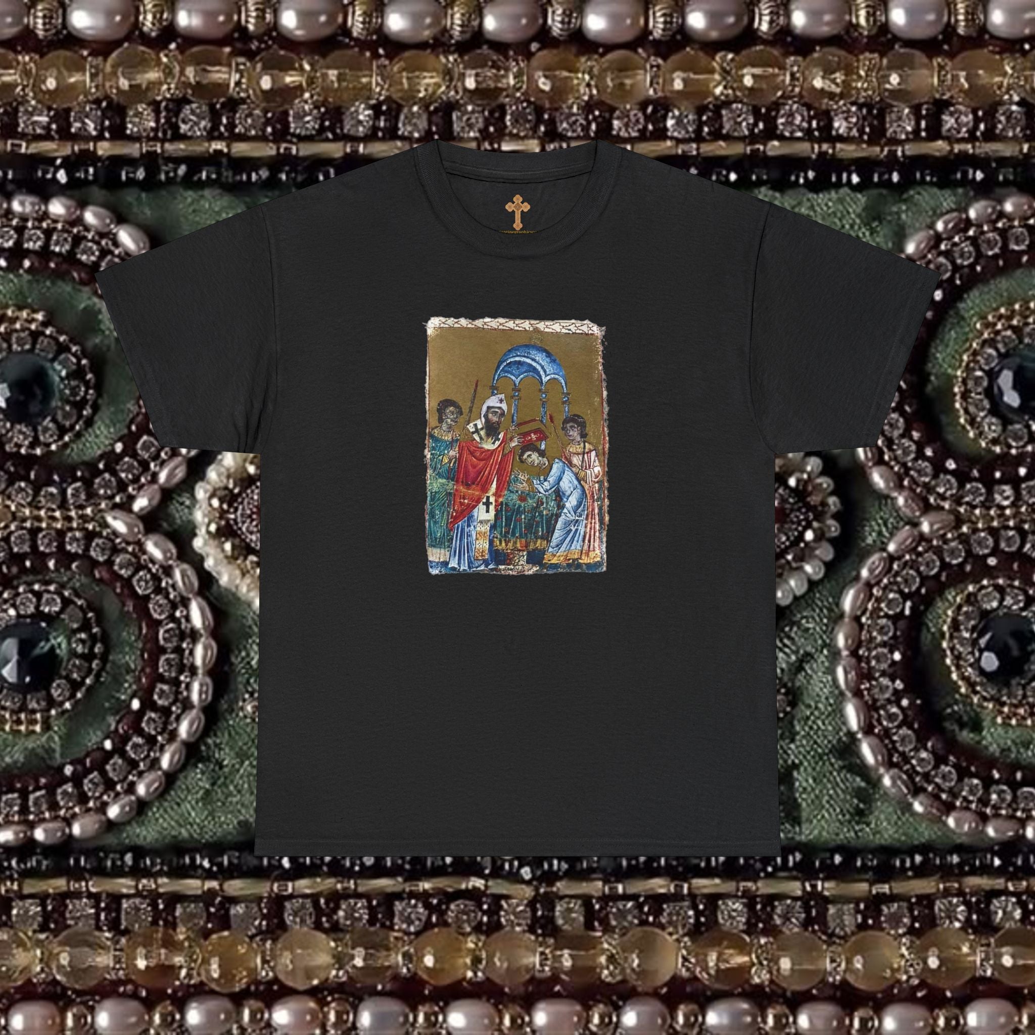 Armenian Manuscript Graphic T-Shirt