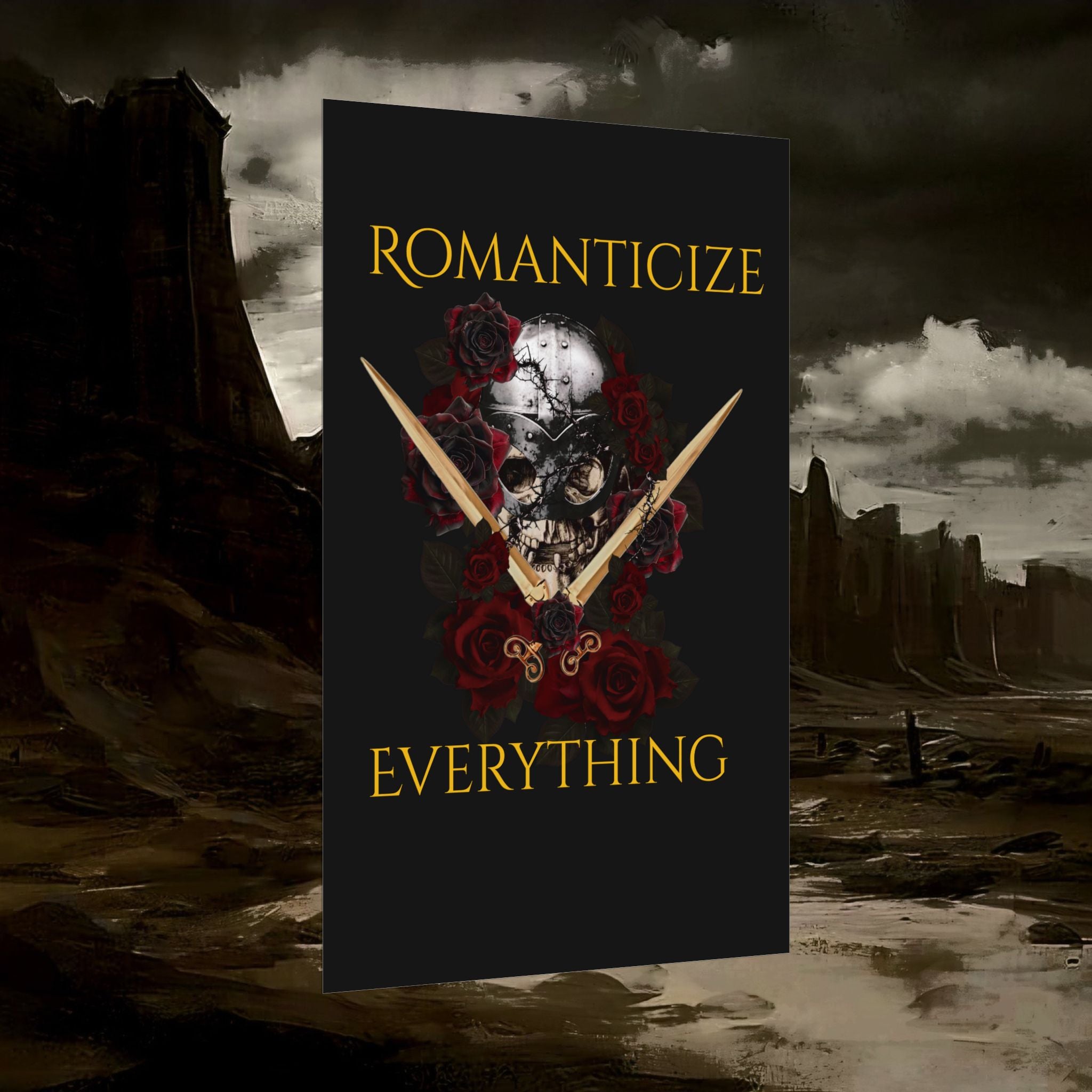 The Barbarian's Fate Early Medieval Fantasy Saxon themed Rolled Posters