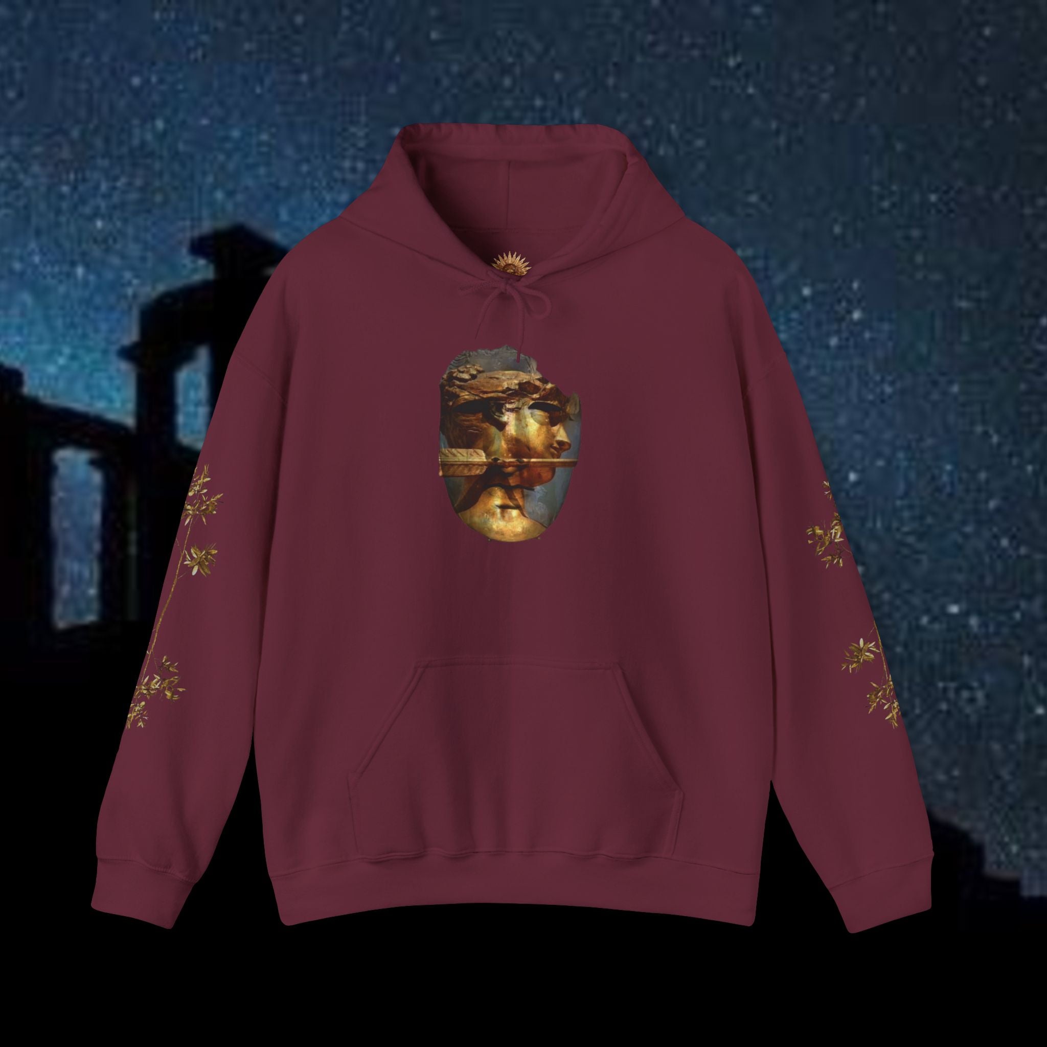 Mystical Divine Hierarchy Graphic Hoodie