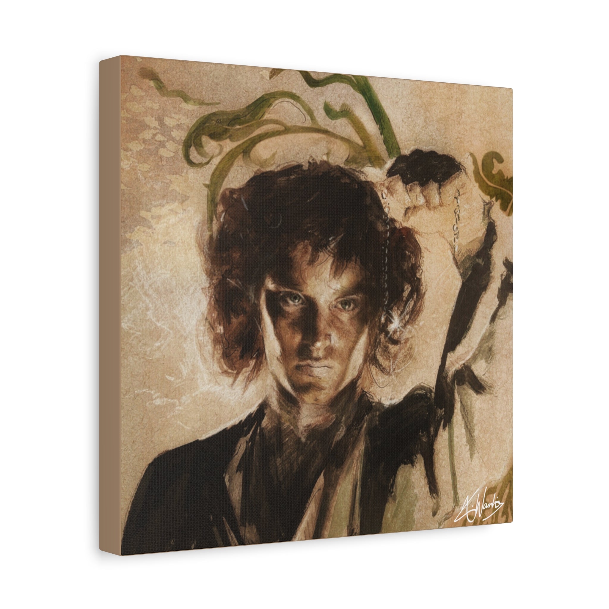 The Last Temptation Medieval Fantasy Canvas
