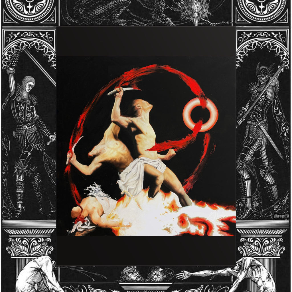 The Samurai's Vengeance Medieval Fantasy Fine Art Print