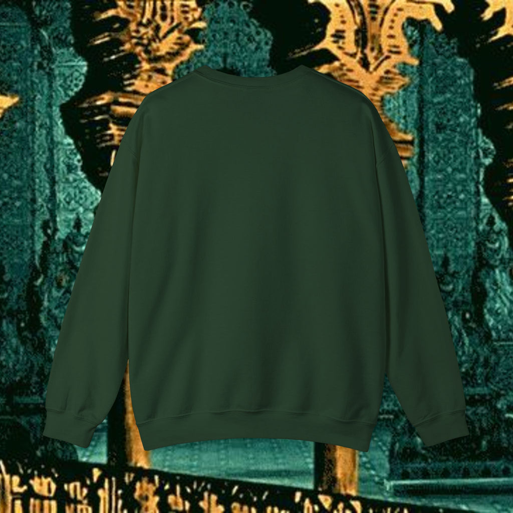 Sons of the Steppe Graphic Sweatshirt — Mythic Warrior Horsemen Crewneck