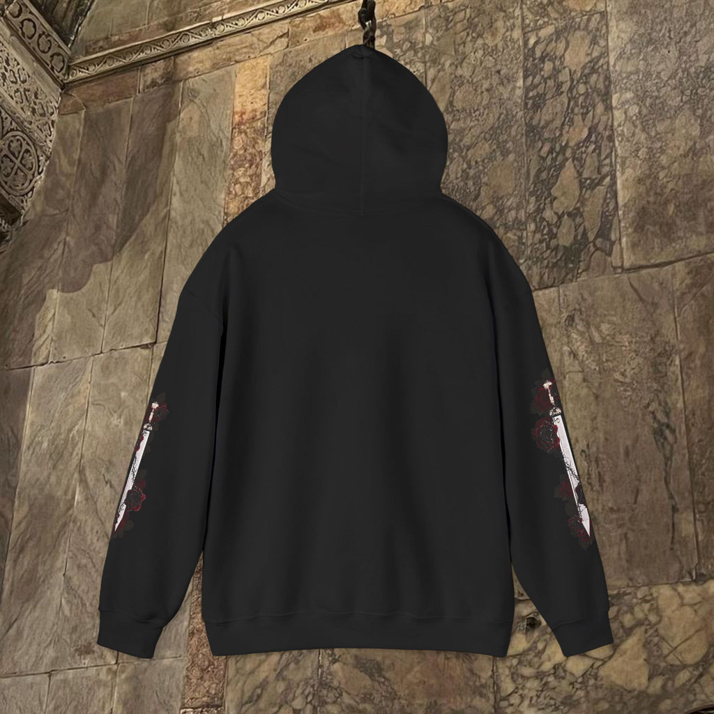 The Last Great Emperor Byzantine Inspired Graphic Hoodie Front Version
