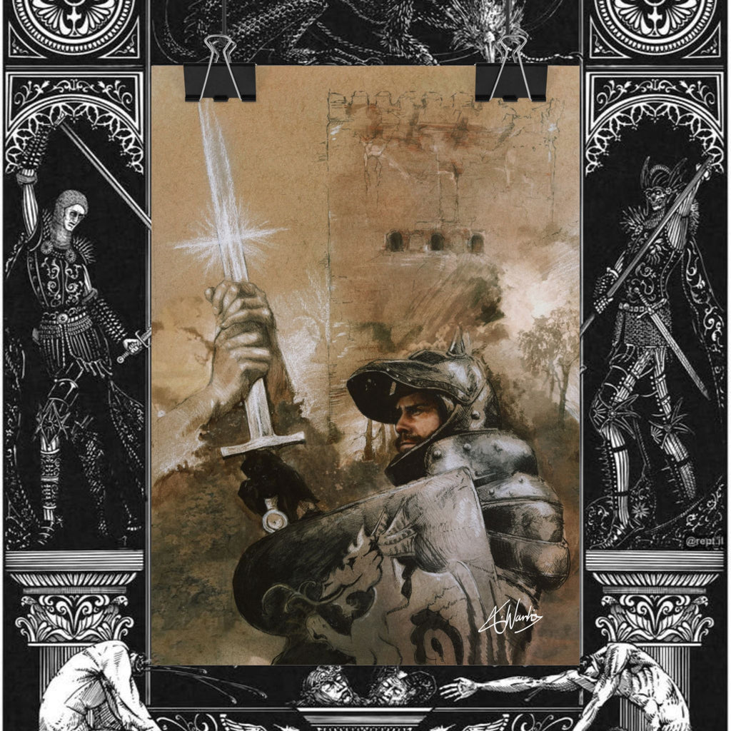 The King's Destiny Medieval Fantasy Print