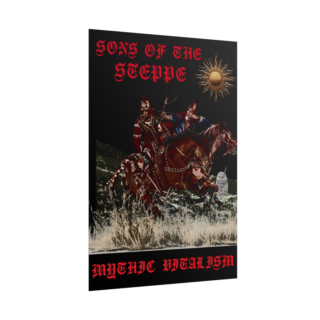Sons of the Steppe Early Medieval Ancient Rolled Posters