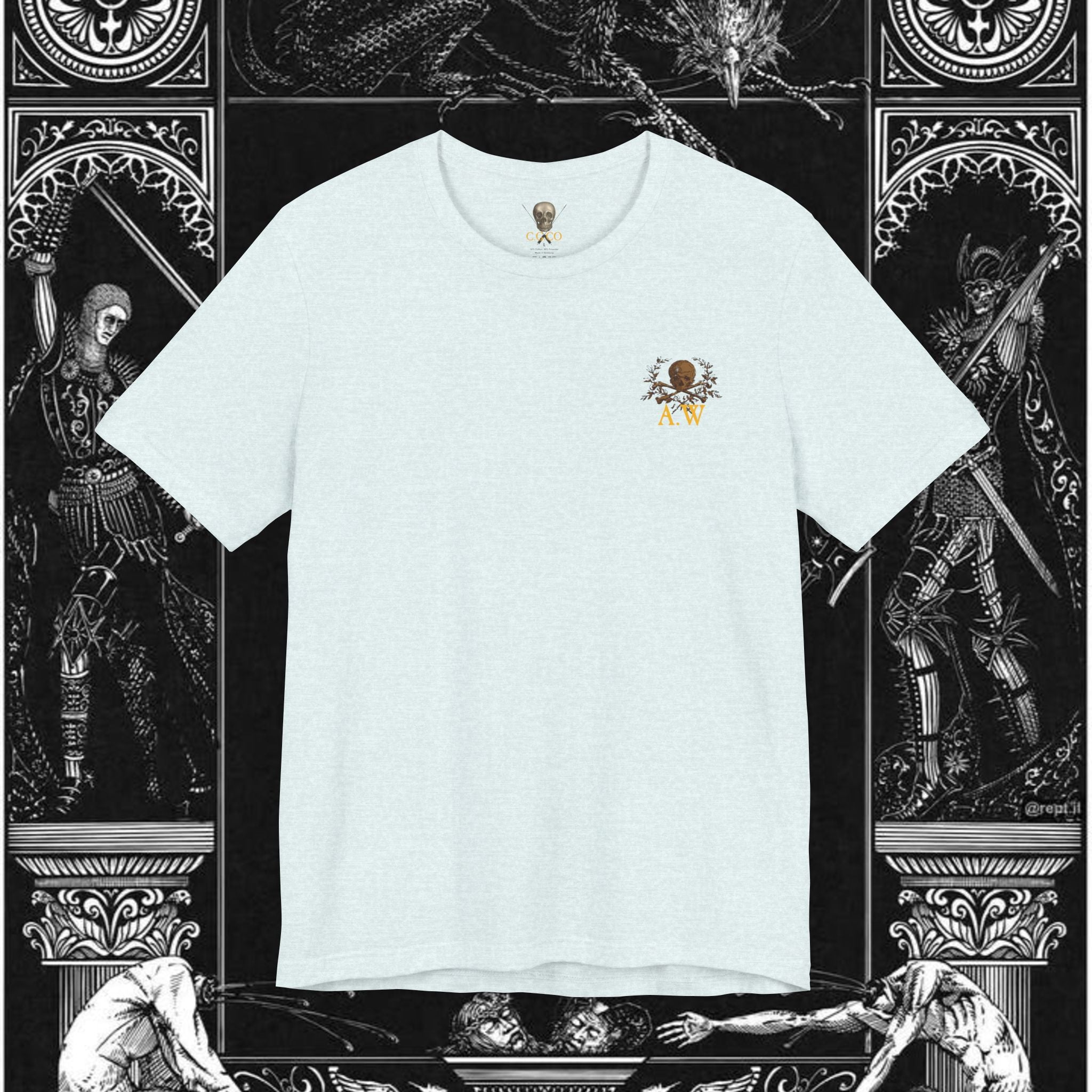 The Samurai's Vengeance Medieval Fantasy Graphic Shirt
