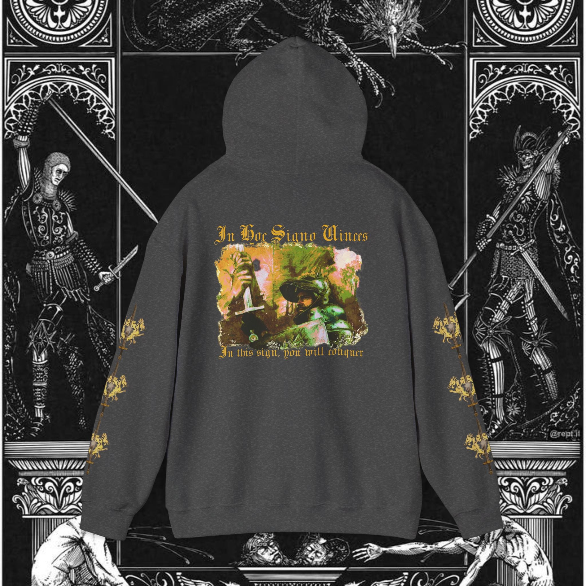 The King's Destiny Medieval Fantasy Graphic Hoodie