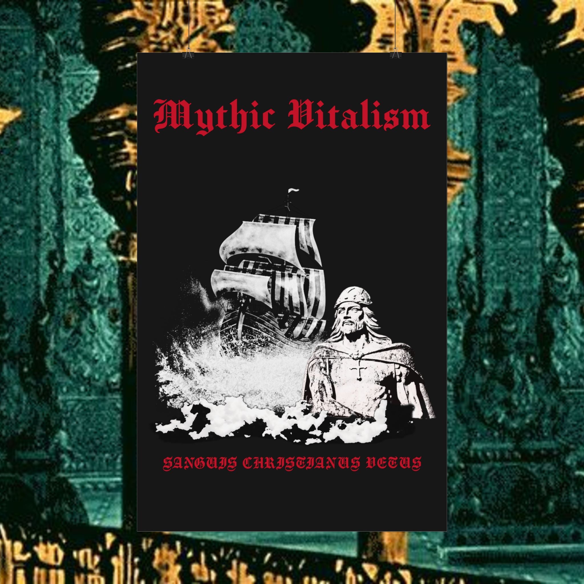 Mythical Vitalism, Sanguis Christianus Vetus Adventure and Exploration Inspired Rolled Posters