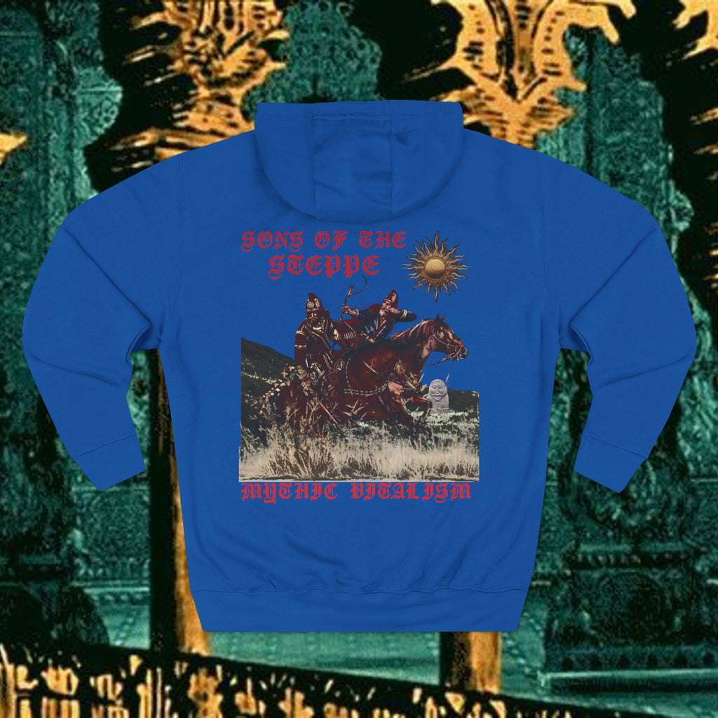Sons of the Steppe Fleece Hoodie Early Medieval Design