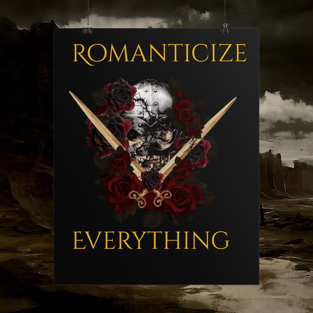 The Barbarian's Fate Early Medieval Fantasy Saxon themed Rolled Posters