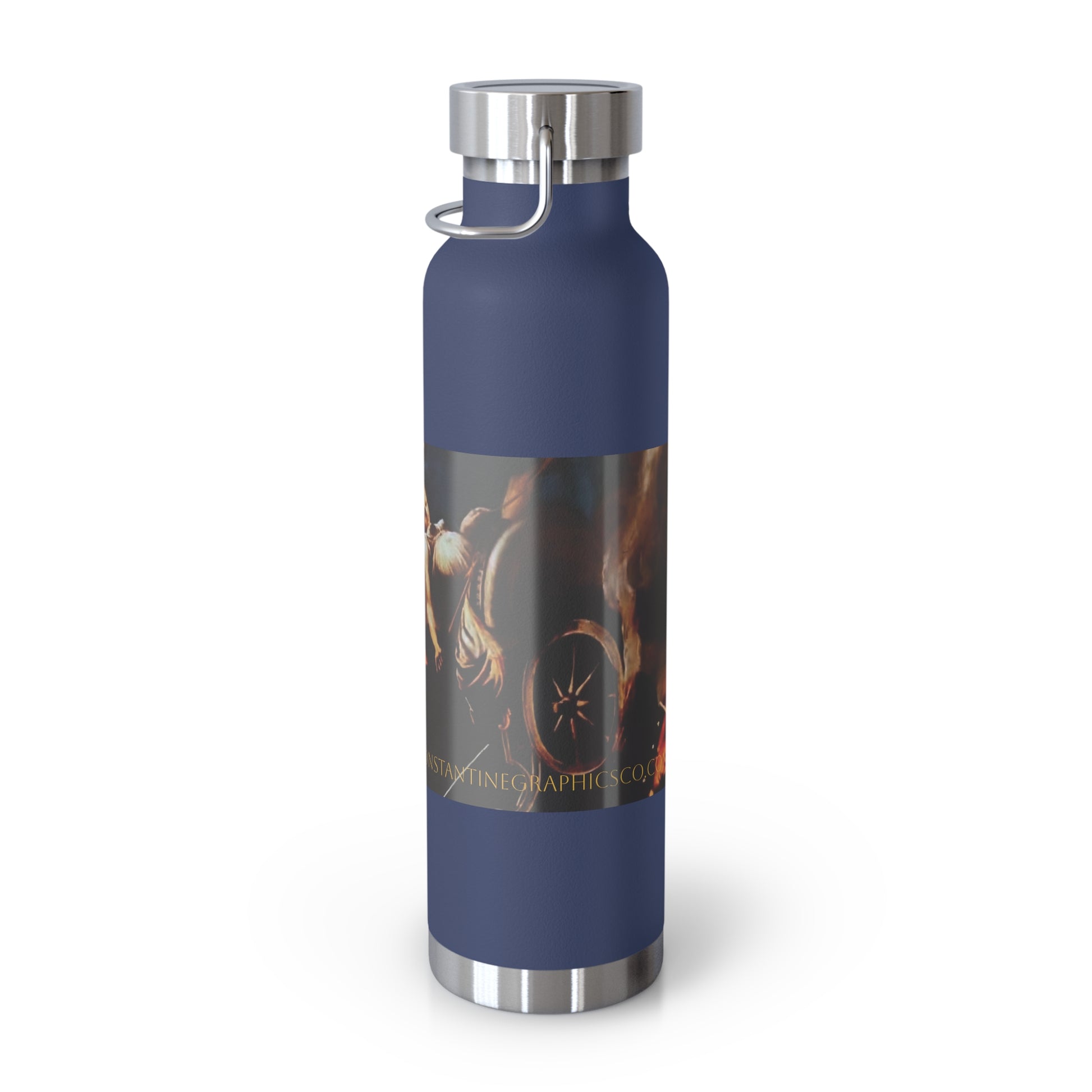 Chariot of the Cosmos Copper Water bottle